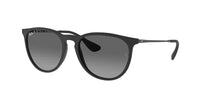 Ray - Ban RB4171 ERIKA Round Sunglasses For Women + BUNDLE with Designer iWear Eyewear Care Kit - 7DAY'S