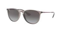 Ray - Ban RB4171 ERIKA Round Sunglasses For Women + BUNDLE with Designer iWear Eyewear Care Kit - 7DAY'S