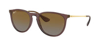 Ray - Ban RB4171 ERIKA Round Sunglasses For Women + BUNDLE with Designer iWear Eyewear Care Kit - 7DAY'S