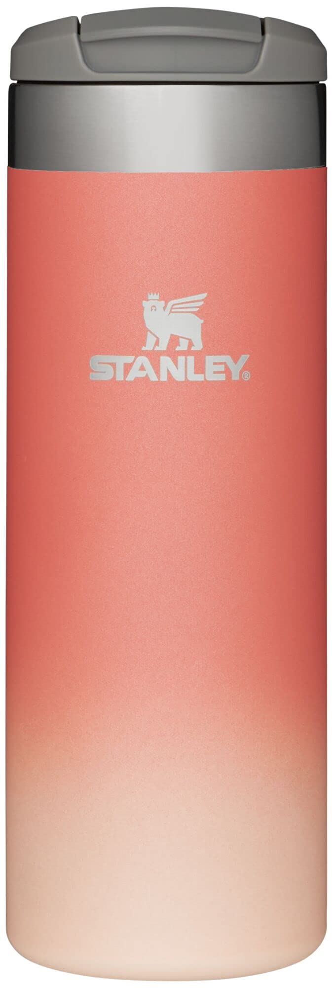 Stanley AeroLight Transit Bottle 20 oz | Locking Drink Through Lid | Leak Resistant Water Bottle or Coffee Travel Mug | Lightweight Insulated Stainless Steel | BPA - Free | Black - 7DAY'S