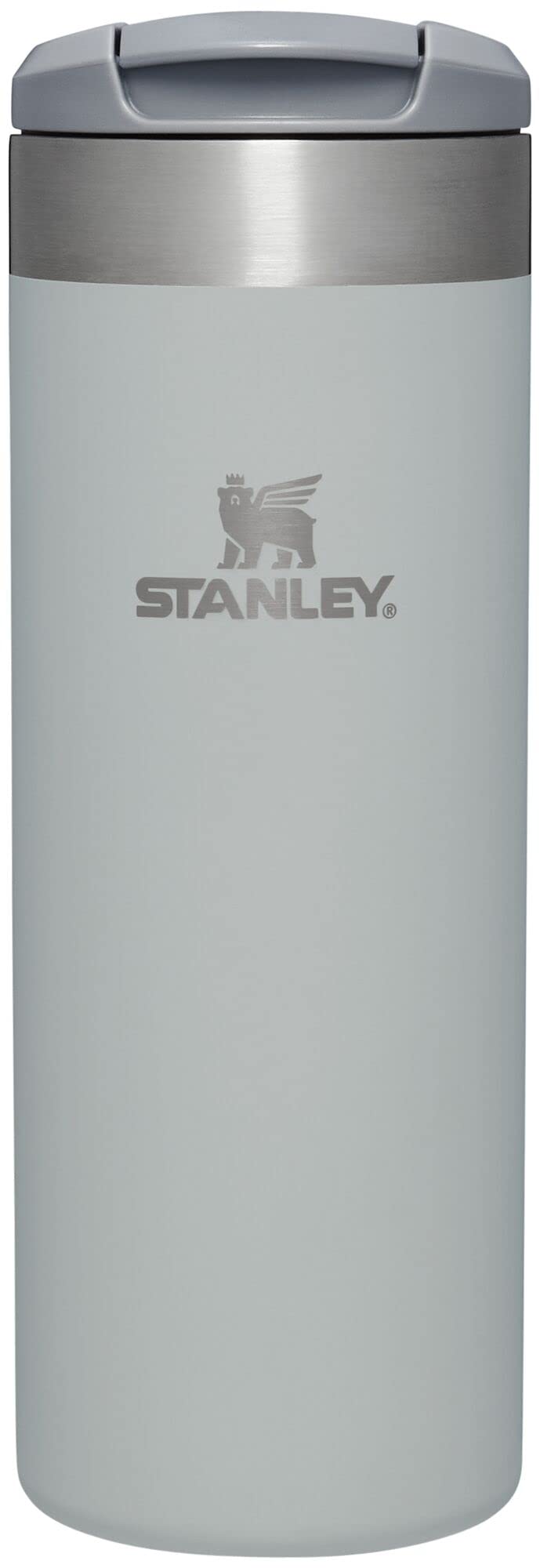 Stanley AeroLight Transit Bottle 20 oz | Locking Drink Through Lid | Leak Resistant Water Bottle or Coffee Travel Mug | Lightweight Insulated Stainless Steel | BPA - Free | Black - 7DAY'S