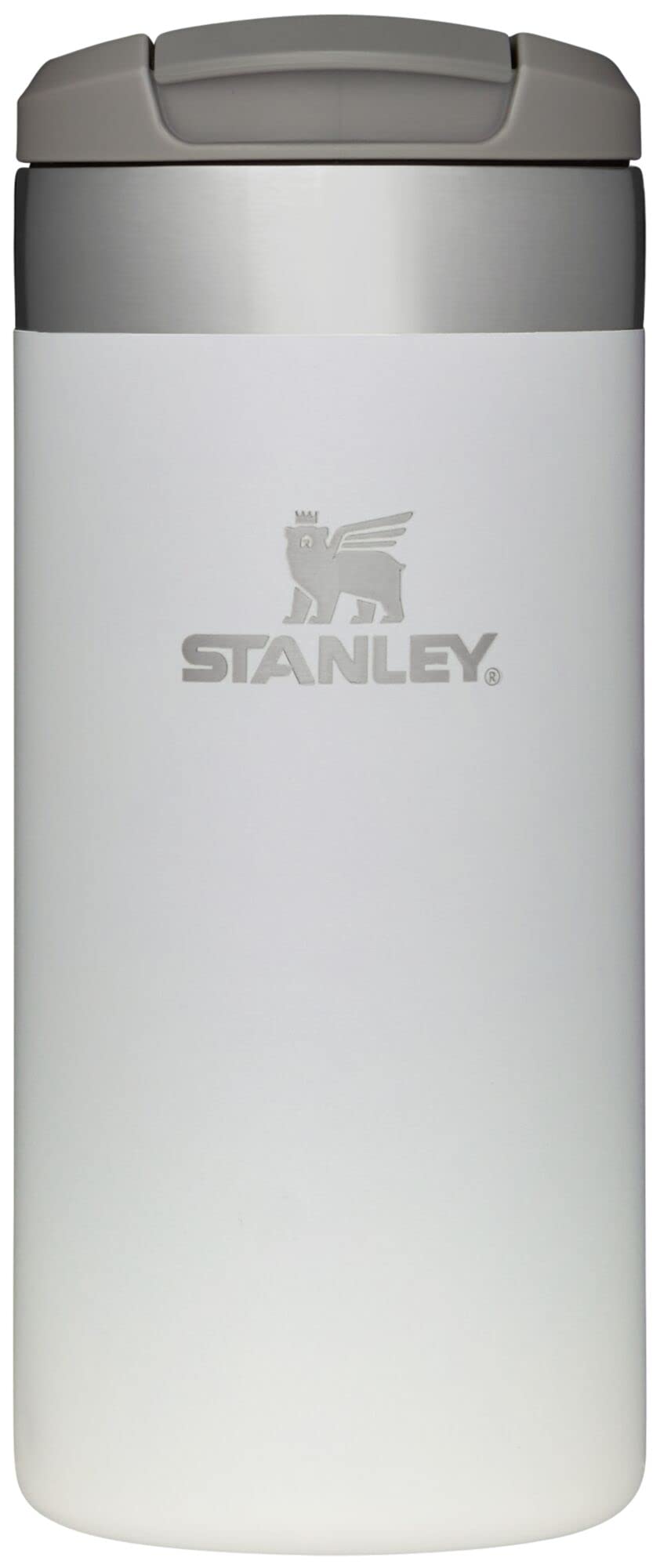 Stanley AeroLight Transit Bottle 20 oz | Locking Drink Through Lid | Leak Resistant Water Bottle or Coffee Travel Mug | Lightweight Insulated Stainless Steel | BPA - Free | Black - 7DAY'S