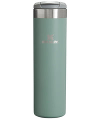 Stanley AeroLight Transit Bottle 20 oz | Locking Drink Through Lid | Leak Resistant Water Bottle or Coffee Travel Mug | Lightweight Insulated Stainless Steel | BPA - Free | Black - 7DAY'S