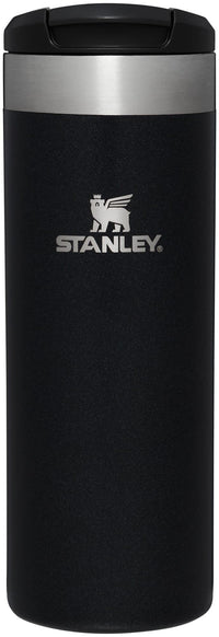 Stanley AeroLight Transit Bottle 20 oz | Locking Drink Through Lid | Leak Resistant Water Bottle or Coffee Travel Mug | Lightweight Insulated Stainless Steel | BPA - Free | Black - 7DAY'S