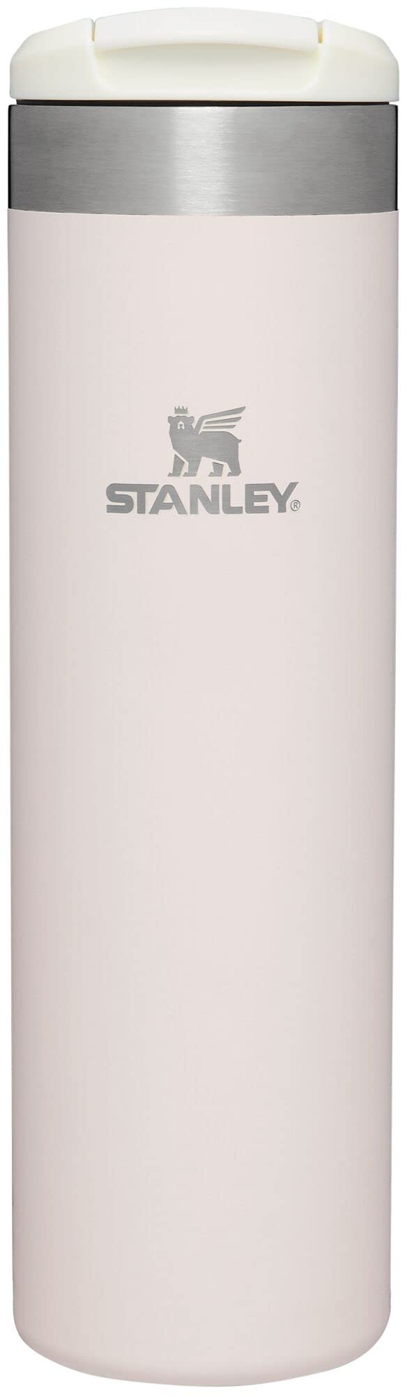 Stanley AeroLight Transit Bottle 20 oz | Locking Drink Through Lid | Leak Resistant Water Bottle or Coffee Travel Mug | Lightweight Insulated Stainless Steel | BPA - Free | Black - 7DAY'S