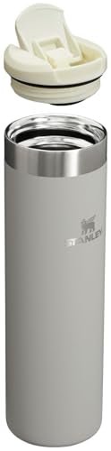 Stanley AeroLight Transit Bottle 20 oz | Locking Drink Through Lid | Leak Resistant Water Bottle or Coffee Travel Mug | Lightweight Insulated Stainless Steel | BPA - Free | Black - 7DAY'S