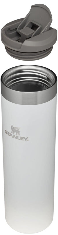 Stanley AeroLight Transit Bottle 20 oz | Locking Drink Through Lid | Leak Resistant Water Bottle or Coffee Travel Mug | Lightweight Insulated Stainless Steel | BPA - Free | Black - 7DAY'S