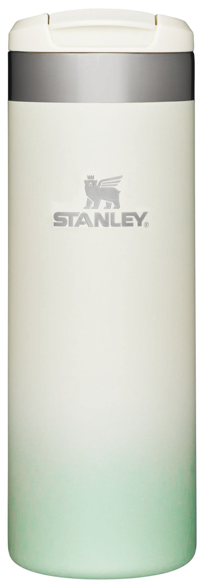Stanley AeroLight Transit Bottle 20 oz | Locking Drink Through Lid | Leak Resistant Water Bottle or Coffee Travel Mug | Lightweight Insulated Stainless Steel | BPA - Free | Black - 7DAY'S