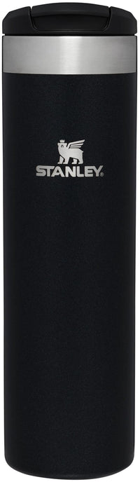 Stanley AeroLight Transit Bottle 20 oz | Locking Drink Through Lid | Leak Resistant Water Bottle or Coffee Travel Mug | Lightweight Insulated Stainless Steel | BPA - Free | Black - 7DAY'S