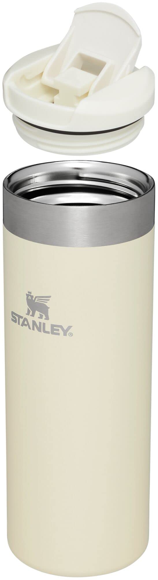 Stanley AeroLight Transit Bottle 20 oz | Locking Drink Through Lid | Leak Resistant Water Bottle or Coffee Travel Mug | Lightweight Insulated Stainless Steel | BPA - Free | Black - 7DAY'S
