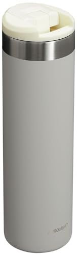 Stanley AeroLight Transit Bottle 20 oz | Locking Drink Through Lid | Leak Resistant Water Bottle or Coffee Travel Mug | Lightweight Insulated Stainless Steel | BPA - Free | Black - 7DAY'S