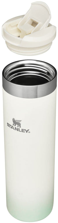 Stanley AeroLight Transit Bottle 20 oz | Locking Drink Through Lid | Leak Resistant Water Bottle or Coffee Travel Mug | Lightweight Insulated Stainless Steel | BPA - Free | Black - 7DAY'S