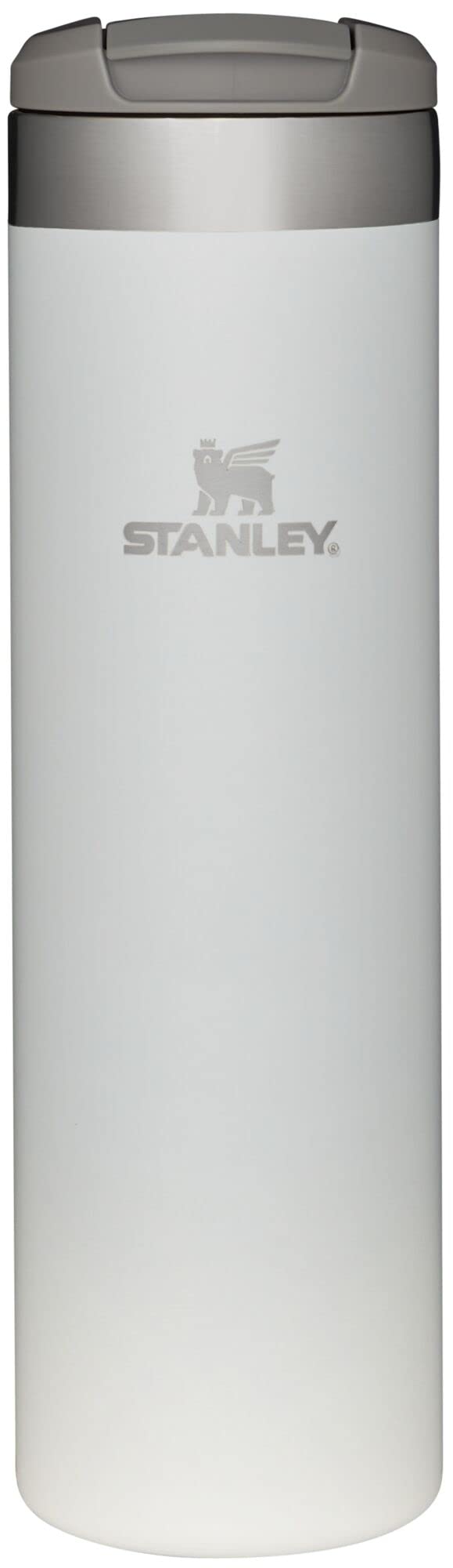 Stanley AeroLight Transit Bottle 20 oz | Locking Drink Through Lid | Leak Resistant Water Bottle or Coffee Travel Mug | Lightweight Insulated Stainless Steel | BPA - Free | Black - 7DAY'S