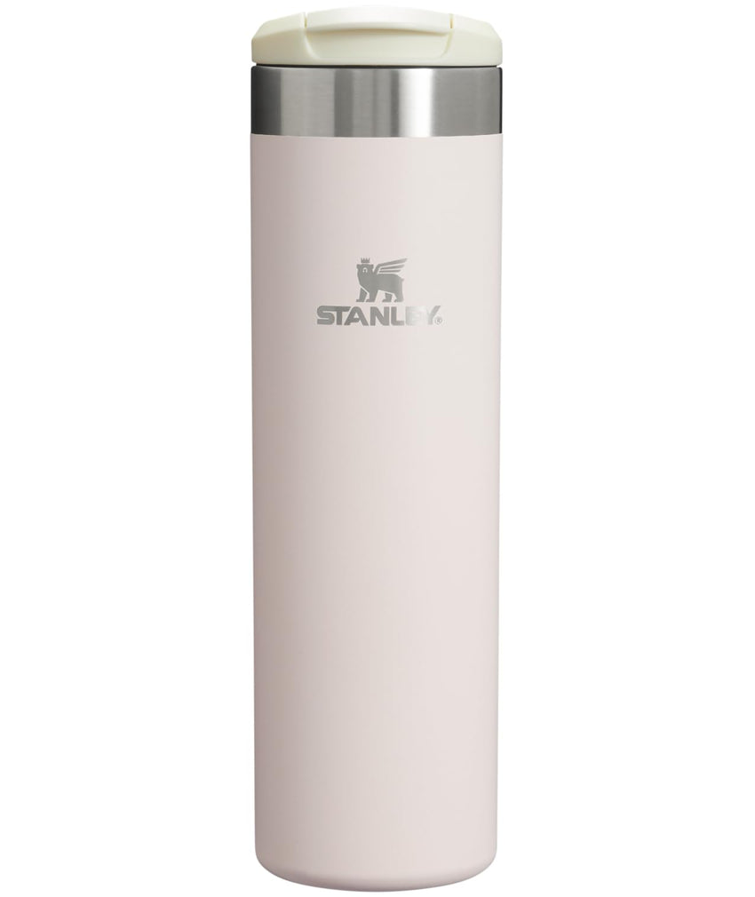 Stanley AeroLight Transit Bottle 20 oz | Locking Drink Through Lid | Leak Resistant Water Bottle or Coffee Travel Mug | Lightweight Insulated Stainless Steel | BPA - Free | Black - 7DAY'S
