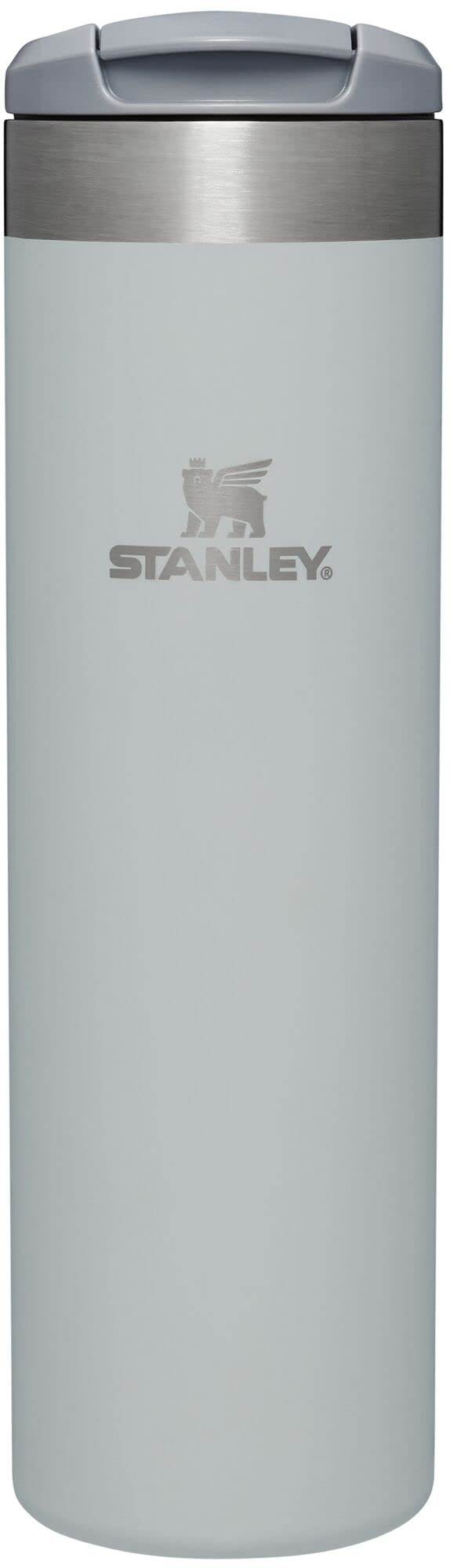 Stanley AeroLight Transit Bottle 20 oz | Locking Drink Through Lid | Leak Resistant Water Bottle or Coffee Travel Mug | Lightweight Insulated Stainless Steel | BPA - Free | Black - 7DAY'S