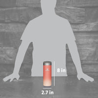Stanley AeroLight Transit Bottle 20 oz | Locking Drink Through Lid | Leak Resistant Water Bottle or Coffee Travel Mug | Lightweight Insulated Stainless Steel | BPA - Free | Black - 7DAY'S