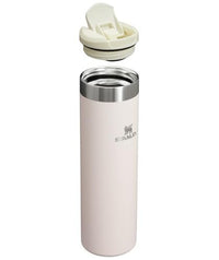Stanley AeroLight Transit Bottle 20 oz | Locking Drink Through Lid | Leak Resistant Water Bottle or Coffee Travel Mug | Lightweight Insulated Stainless Steel | BPA - Free | Black - 7DAY'S