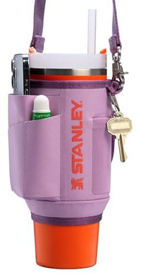 Stanley All Day Quencher Carry All for 40 oz Tumbler with Handle | Crossbody Bag with Phone Holder Pocket, Card Sleeve & Detachable Strap | Water Bottle Carrier Bag | BPA - Free | - 7DAY'S