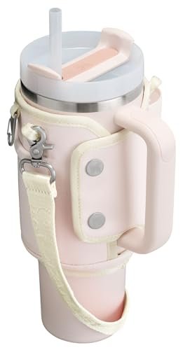 Stanley All Day Quencher Carry All for 40 oz Tumbler with Handle | Crossbody Bag with Phone Holder Pocket, Card Sleeve & Detachable Strap | Water Bottle Carrier Bag | BPA - Free | - 7DAY'S