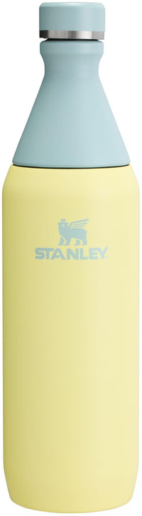 STANLEY All Day Slim Bottle 20 - 34 OZ | Twist off Lid with Leakproof Seal | Slim Design for Travel & Gym | Insulated Stainless Steel | BPA - Free - 7DAY'S