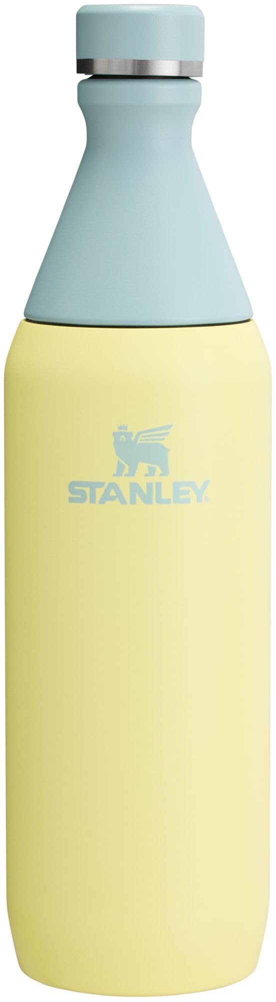 STANLEY All Day Slim Bottle 20 - 34 OZ | Twist off Lid with Leakproof Seal | Slim Design for Travel & Gym | Insulated Stainless Steel | BPA - Free - 7DAY'S
