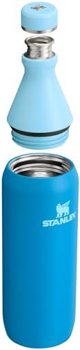 STANLEY All Day Slim Bottle 20 - 34 OZ | Twist off Lid with Leakproof Seal | Slim Design for Travel & Gym | Insulated Stainless Steel | BPA - Free - 7DAY'S