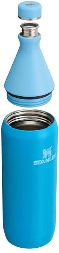 STANLEY All Day Slim Bottle 20 - 34 OZ | Twist off Lid with Leakproof Seal | Slim Design for Travel & Gym | Insulated Stainless Steel | BPA - Free - 7DAY'S