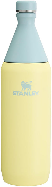 STANLEY All Day Slim Bottle 20 - 34 OZ | Twist off Lid with Leakproof Seal | Slim Design for Travel & Gym | Insulated Stainless Steel | BPA - Free - 7DAY'S