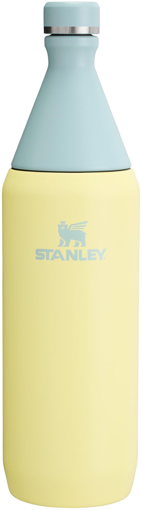 STANLEY All Day Slim Bottle 20 - 34 OZ | Twist off Lid with Leakproof Seal | Slim Design for Travel & Gym | Insulated Stainless Steel | BPA - Free - 7DAY'S