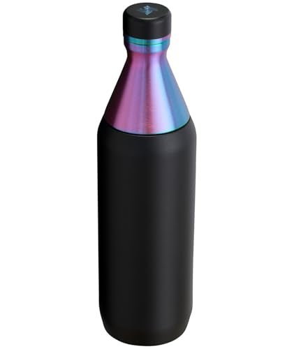 STANLEY All Day Slim Bottle 20 - 34 OZ | Twist off Lid with Leakproof Seal | Slim Design for Travel & Gym | Insulated Stainless Steel | BPA - Free - 7DAY'S