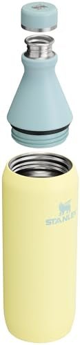 STANLEY All Day Slim Bottle 20 - 34 OZ | Twist off Lid with Leakproof Seal | Slim Design for Travel & Gym | Insulated Stainless Steel | BPA - Free - 7DAY'S