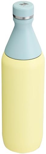 STANLEY All Day Slim Bottle 20 - 34 OZ | Twist off Lid with Leakproof Seal | Slim Design for Travel & Gym | Insulated Stainless Steel | BPA - Free - 7DAY'S