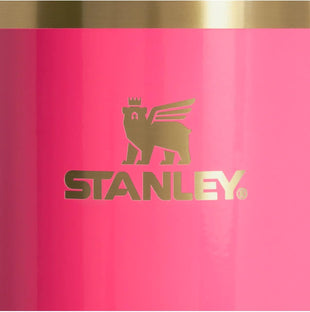 Stanley Cup 40oz with handle Stainless Steel ( Pink Parade) + free Silicone 3pcs + free 1 Extra straw - 7DAY'S