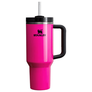 Stanley Cup 40oz with handle Stainless Steel Vacuum Insulated Tumbler Stanley Dupes Copo Termico Stanley ( Electric Pink )