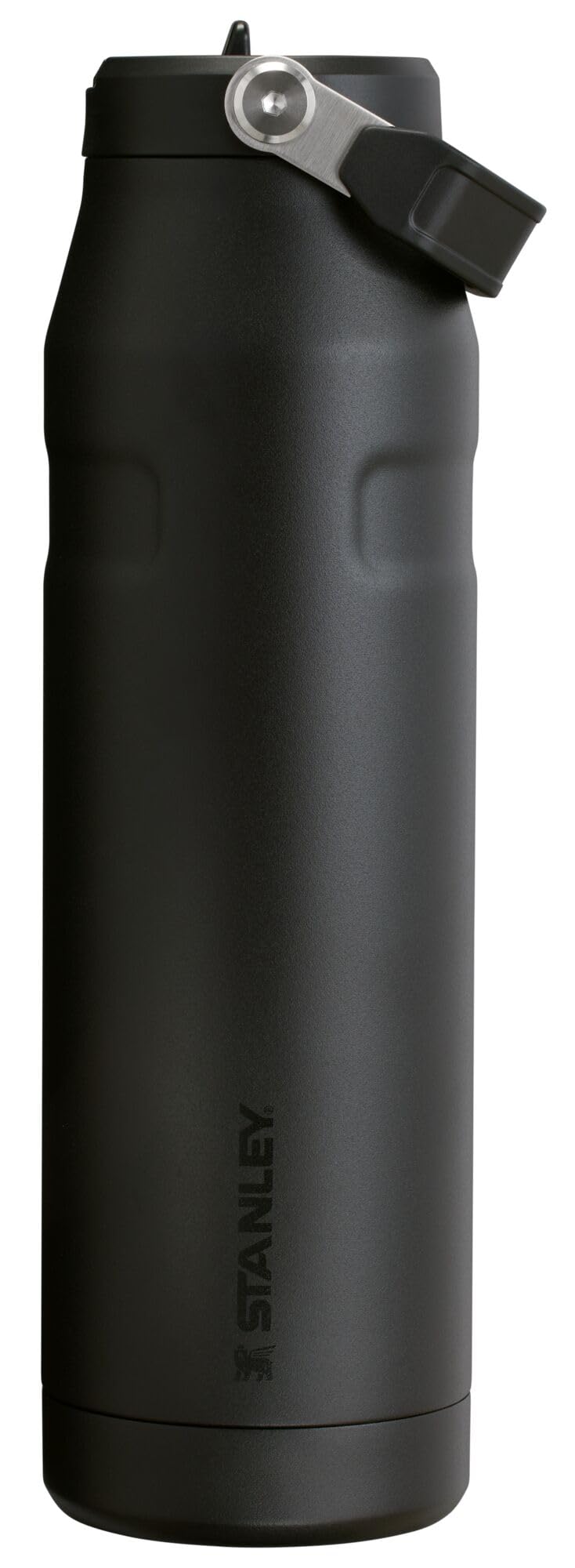 Stanley IceFlow Flip Straw 2.0 Water Bottle 24 oz | Built - In Straw for Travel and Sports | Lightweight and Leak Resistant | Insulated Stainless Steel | BPA - Free | Strawberry Cream - 7DAY'S