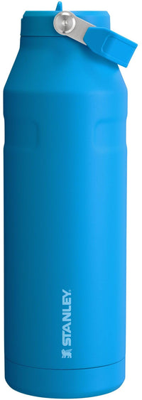 Stanley IceFlow Flip Straw 2.0 Water Bottle 24 oz | Built - In Straw for Travel and Sports | Lightweight and Leak Resistant | Insulated Stainless Steel | BPA - Free | Strawberry Cream - 7DAY'S