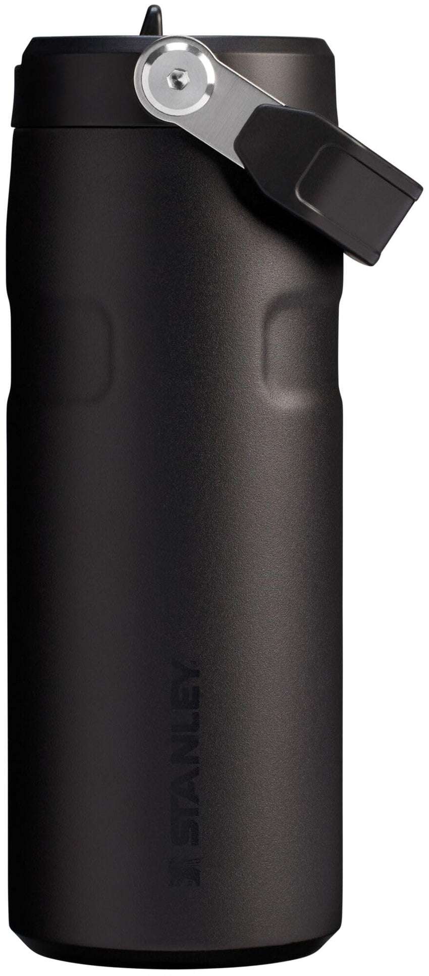 Stanley IceFlow Flip Straw 2.0 Water Bottle 24 oz | Built - In Straw for Travel and Sports | Lightweight and Leak Resistant | Insulated Stainless Steel | BPA - Free | Strawberry Cream - 7DAY'S