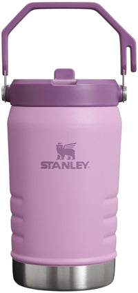 Stanley IceFlow Flip Straw Jug with Handle 40 oz| Twist On Lid and Flip Up Straw | Leak Resistant for Travel and Sports | Insulated Stainless Steel | BPA - Free | Lilac - 7DAY'S