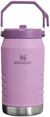 Stanley IceFlow Flip Straw Jug with Handle 40 oz| Twist On Lid and Flip Up Straw | Leak Resistant for Travel and Sports | Insulated Stainless Steel | BPA - Free | Lilac - 7DAY'S