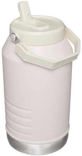 Stanley IceFlow Flip Straw Jug with Handle 40 oz| Twist On Lid and Flip Up Straw | Leak Resistant for Travel and Sports | Insulated Stainless Steel | BPA - Free | Lilac - 7DAY'S