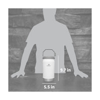 Stanley IceFlow Flip Straw Jug with Handle 40 oz| Twist On Lid and Flip Up Straw | Leak Resistant for Travel and Sports | Insulated Stainless Steel | BPA - Free | Lilac - 7DAY'S