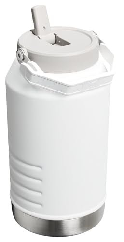 Stanley IceFlow Flip Straw Jug with Handle 40 oz| Twist On Lid and Flip Up Straw | Leak Resistant for Travel and Sports | Insulated Stainless Steel | BPA - Free | Lilac - 7DAY'S