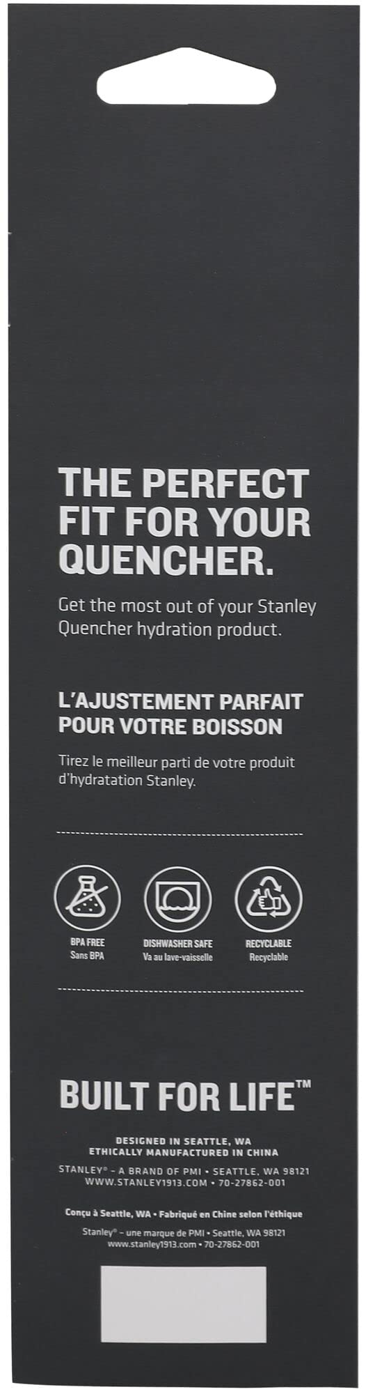 Stanley Quencher Tumbler Straws | Reusable Replacement Straws for Tumbler with Handle | Stainless Steel Drinking Cup Accessory | BPA - Free - 7DAY'S