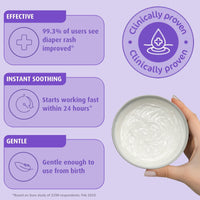 Sudocrem Diaper Rash Cream Soothes, Treats and Protects Baby's Skin, Triple Action Formula Helps Prevent Diaper Rash, 15.29% Zinc Oxide - 4.4oz (125g) - 7DAY'S
