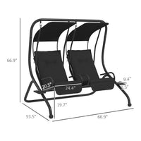 Swing Chair - Black - 7DAY'S