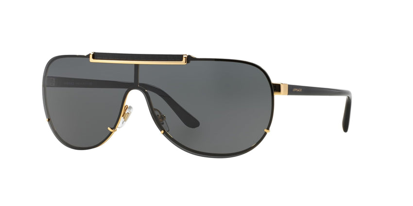 Versace Man Sunglasses Gold Frame, Dark Grey Lenses, 0MM - 7DAY'S