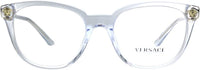Versace VE 3242A 148 Transparent Plastic Round Eyeglasses 54mm - 7DAY'S