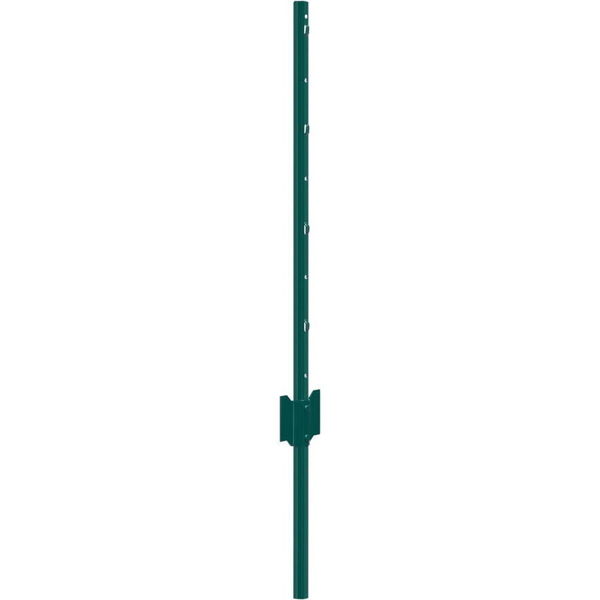 VEVOR 3 Feet Fence Post 10 Pack T - Post Heavy Duty Metal Fence Posts Green - 7DAY'S