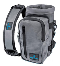 Water Bottle Holder Carrier Bottle Cooler w Adjustable Shoulder Strap and Front Pockets Suitable for 16 oz to 25oz Bottles Gray - 7DAY'S