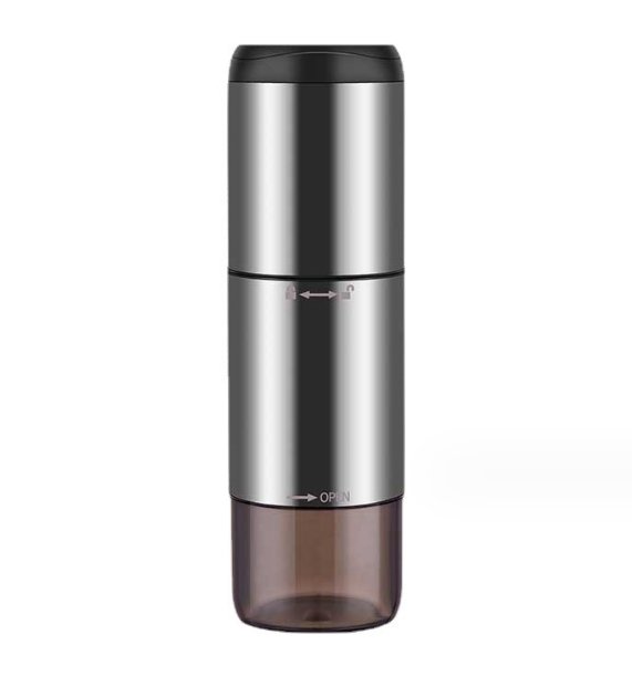 Wireless charging coffee grinder (800 mAh lithium capacity, non - segment fine tuning, strong power, coffee bean capacity 12g, 25 cups / time, mini car, home, travel, outdoor coffee bean grinding) - 7DAY'S